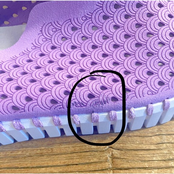 Ilse Jacobsen Women's Slip on Shoe Lavender Purple Size 38 Used - Picture 13 of 16